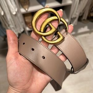 Gucci GG Marmot Wide belt